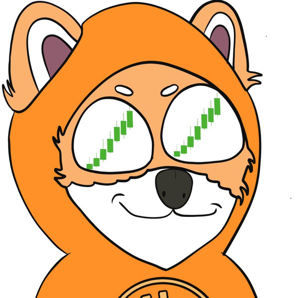 Zoomed in, locked on, and laser-focused—$DOG’s pupils are pure bullish candles. No distractions, just vertical Bitcoin dreams on a one-way trip to Valhalla.