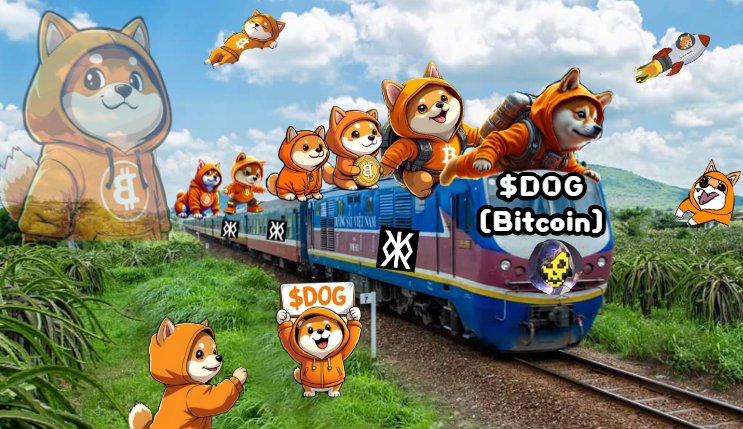 $DOGs swarming the Bitcoin train like it's the last ride out of Fiatville. No brakes, no stops—just nonstop sats to sovereignty. Next station: Moonbase Layer One.