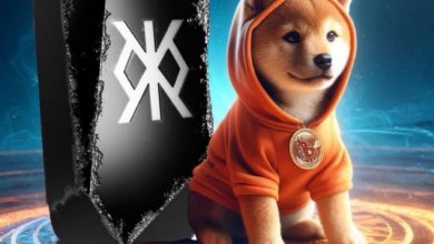 In a cryptographic summoning circle, $DOG channels pure Bitcoin energy beside the arcane Runestone. Airdrops aren’t random—they’re destiny.