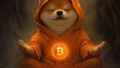 Deep in the memetic mountains, $DOG meditates on the halving cycle. Glowing with Bitcoin truth, he levitates past scams and distractions. Enlightenment = 21 million.