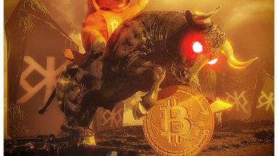 Eyes glowing, horns charging, and Bitcoin blazing—$DOG dominates the lava markets from the top of the beast. The bull run isn’t coming. It’s already unleashed.