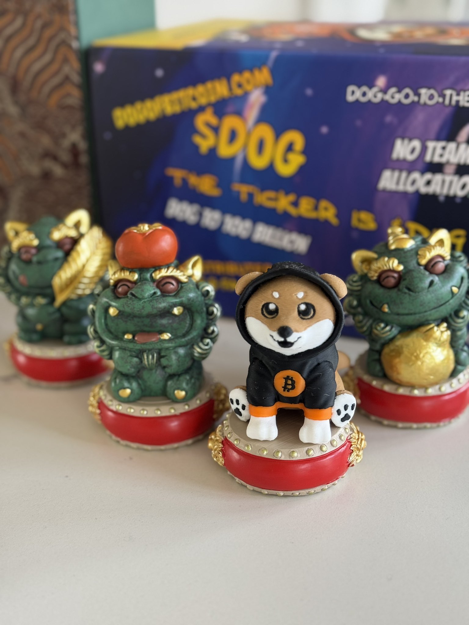 Among fake gods and fiat idols, $DOG sits crowned in Bitcoin drip, no team, no VC, just pure chain energy. These aren’t toys. They’re relics from the rise of the strongest memecoin on Bitcoin. $DOG isn’t lucky. It’s inevitable.