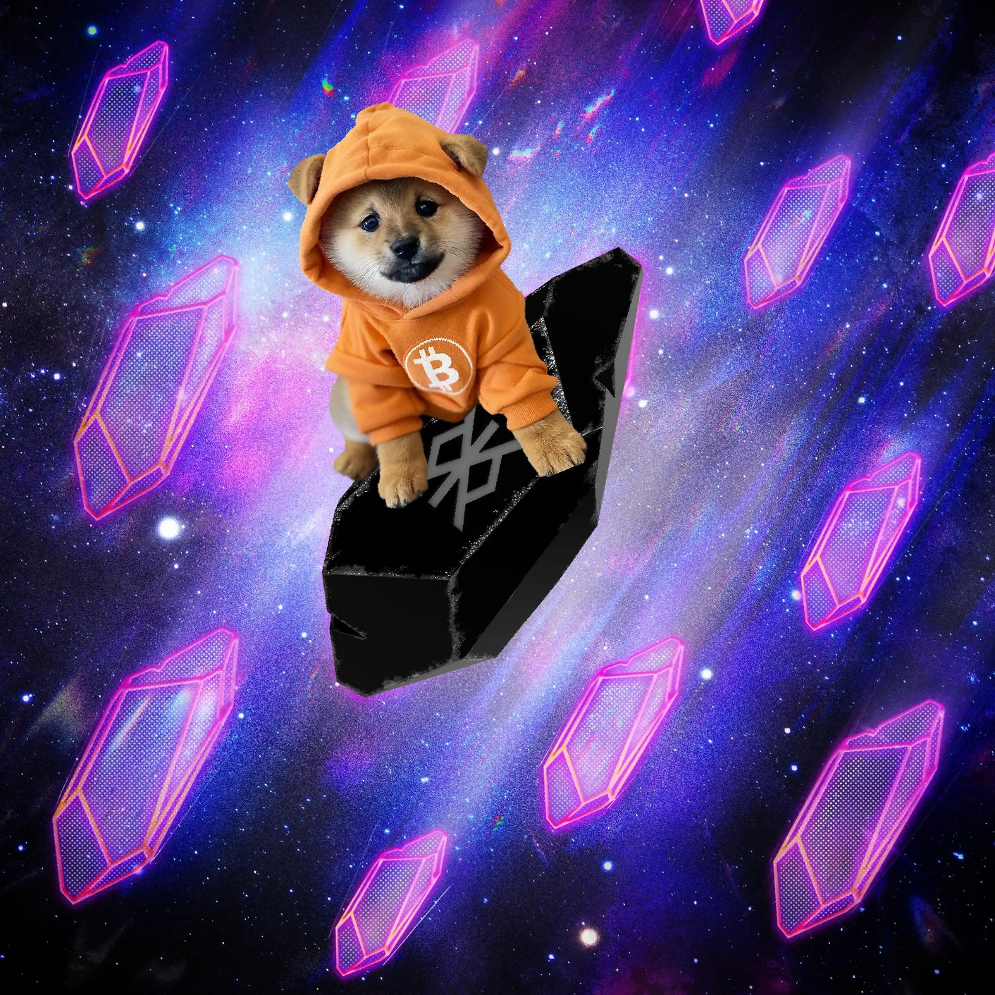 No rocket needed; $DOG rides raw Rune energy straight through Bitcoin space. Every shard in this galaxy knows who runs the memecoin grid now. Ordinals laid the map. Runes lit the way. $DOG took the ride.
