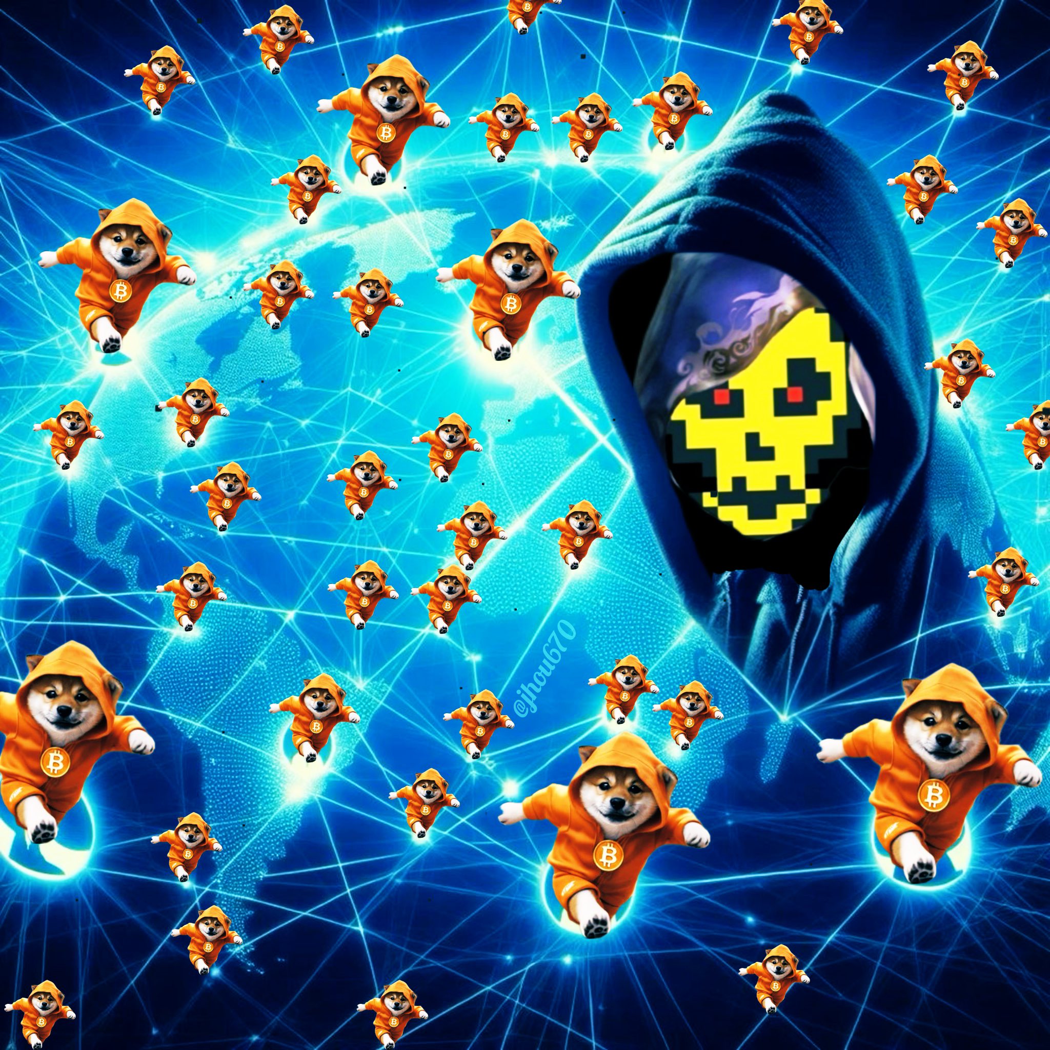 From node to node, wallet to wallet; $DOG floods the grid like a decentralized swarm of pure meme power. The community coded it. The chain confirmed it. Now $DOG is everywhere and nowhere all at once. This isn’t viral. It’s viral on Bitcoin.