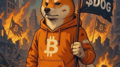 Bruised, blazing, unbreakable—$DOG planted the flag while everything else burned. The memecoin battlefield is rubble. Only Bitcoin-backed chaos still stands. Just pure $DOG dominance forged in fire.
