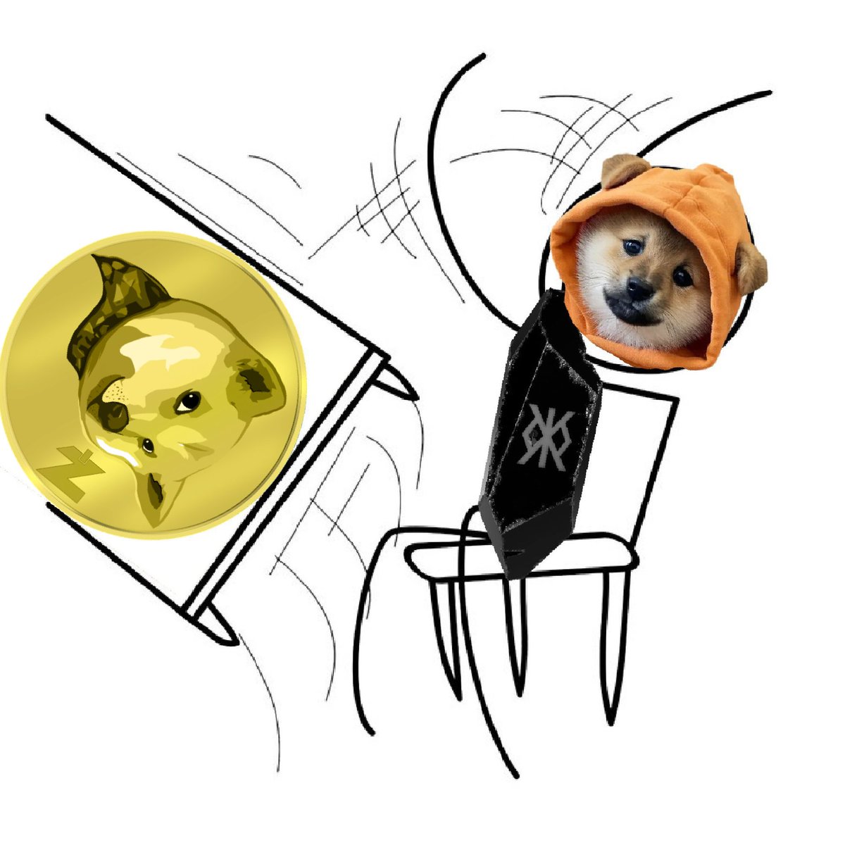 No more bowing to fossils, $DOG Rune-slapped the boomer meme right out the room. This isn’t respect. It’s a revolt. Bitcoin-native, rune-powered, table-flipping dominance. Old memes retire. $DOG rewrites the script.