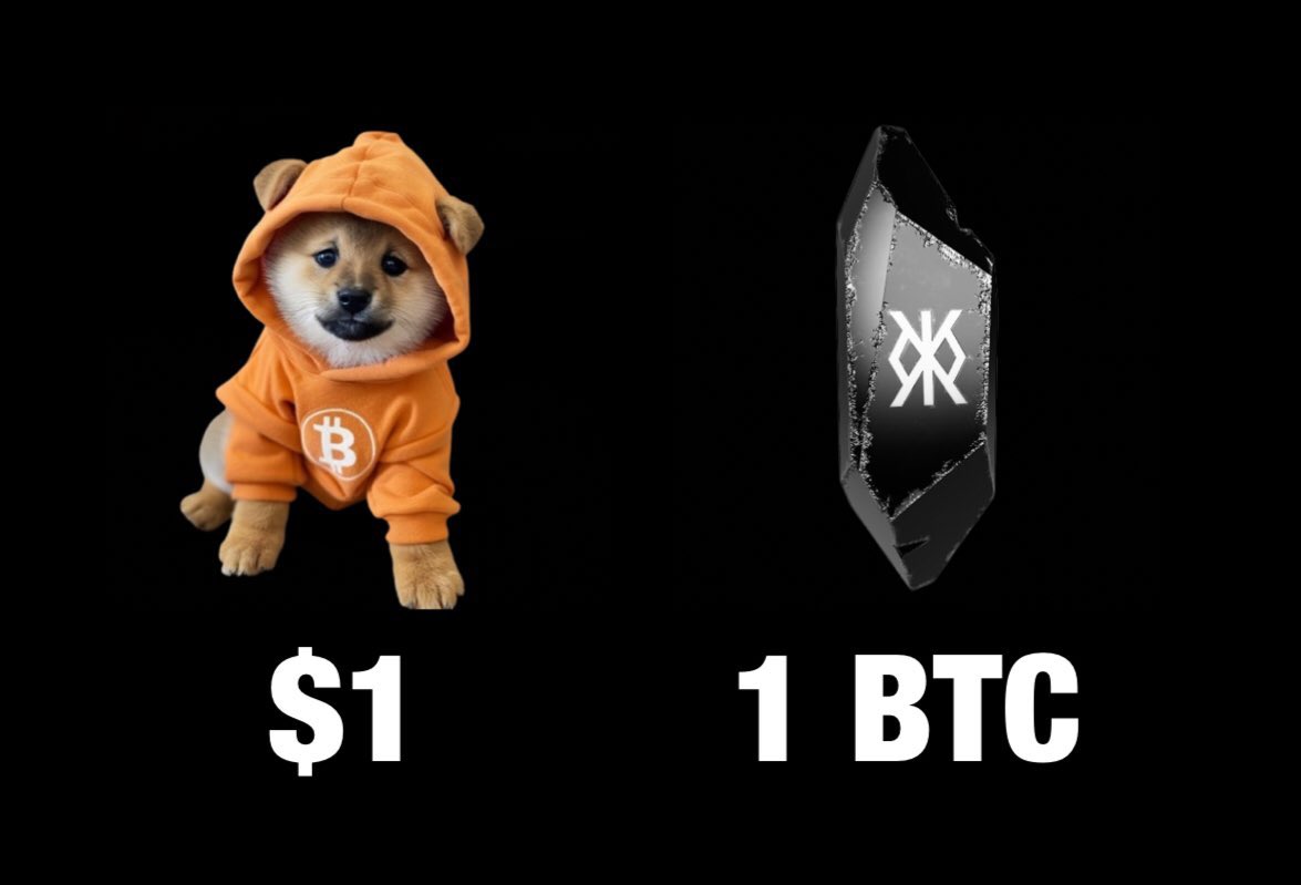 $DOG eats fiat for breakfast and mints Runes by lunch. From floor price to full chain dominance, this Bitcoin memecoin prints prophecy. You holding paper or the future?