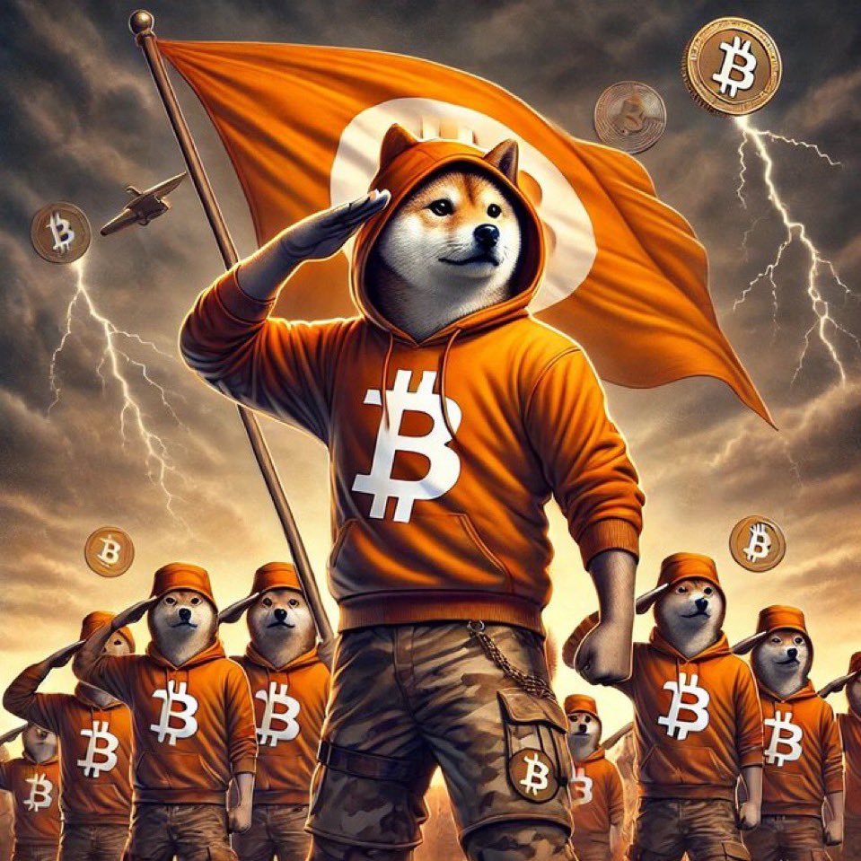 Sats are ammo, Runes are armor, and $DOG is the general marching on broken fiat ruins. This isn’t a meme coin—it’s an insurgency. Bitcoin-native armies only.