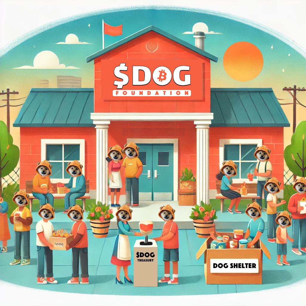 Forget charity—this is protocol-level coordination. $DOG Foundation stacks sats, funds shelters, and powers Bitcoin DeFi from the memepower grid. Orange hats, full hearts, no fiat.
