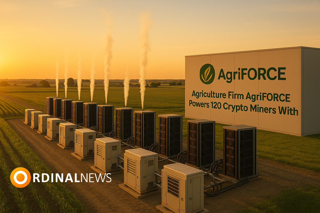 Agriculture Firm AgriFORCE Powers 120 Crypto Miners With Natural Gas