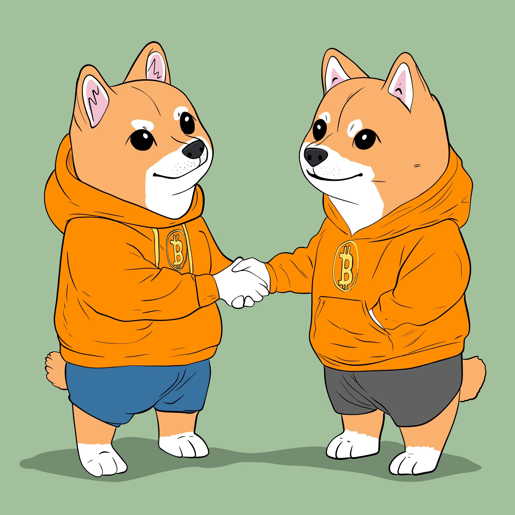 No insiders, no allocations—just sats, code, and memetic respect. When $DOG shakes hands, it’s a smart contract written straight on Bitcoin vibes. Dog Army hand in hand!