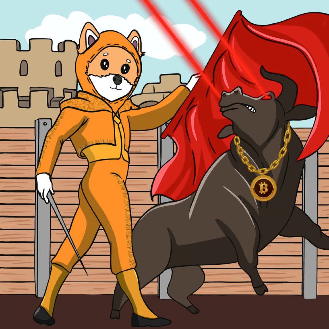 $DOG steps into the Bitcoin ring not to fight the bull—but to laser-eye it into unstoppable orange momentum. No cape, no fear, just pure Satoshi swagger.