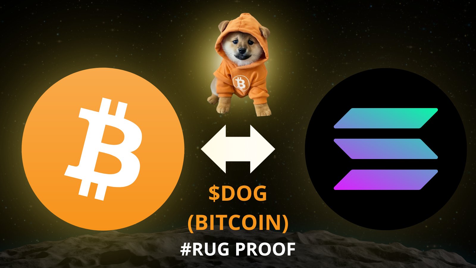 $DOG got caught between chains but stayed pure Bitcoin down to the hoodie. Bridged? Maybe. Rugged? Never. $DOG runs on Bitcoin, not vapor.