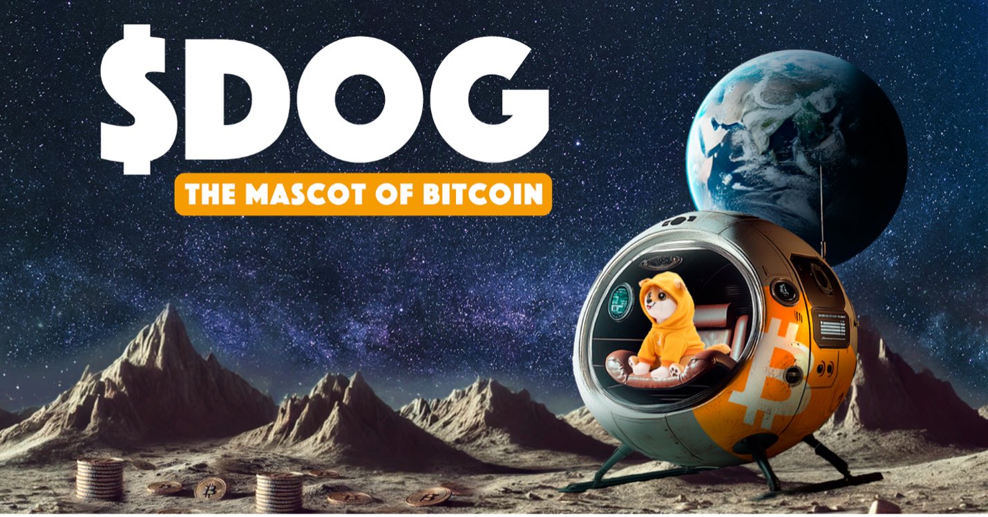 $DOG pulled up in a Bitcoin-branded pod, parked on lunar sats, and claimed mascot status like a boss. No VC leash, no meme inflation—just pure Bitcoin orbitals and hoodie-fueled dominance.