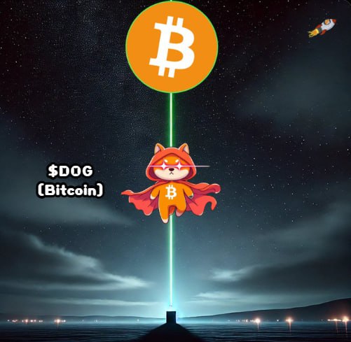 $DOG caught the inscription beam and got launched straight into Bitcoin orbit. No cape needed—just a memecoin soul and a block-height destiny. This is what happens when $DOG meet protocol power.