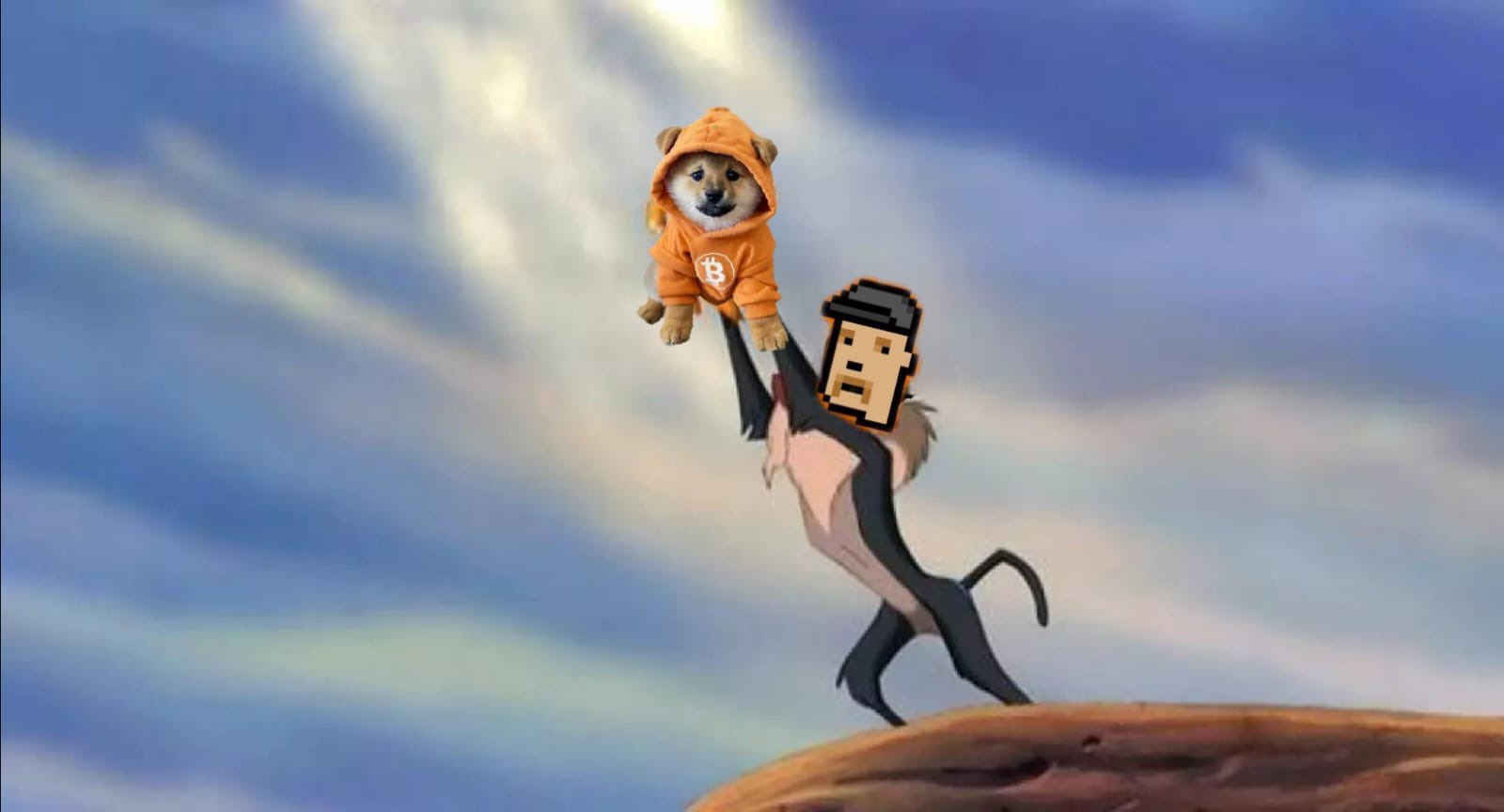 The ordinals are spoken, the Runes aligned, and $DOG is lifted as the Bitcoin memecoin messiah. No roadmap, just destiny etched in sats.