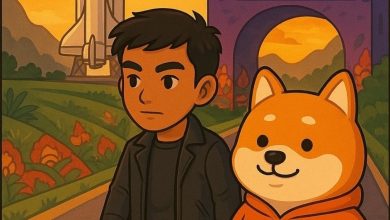 Arjun Sethi's new PFP on X and Linkedin; $DOG x Kraken!