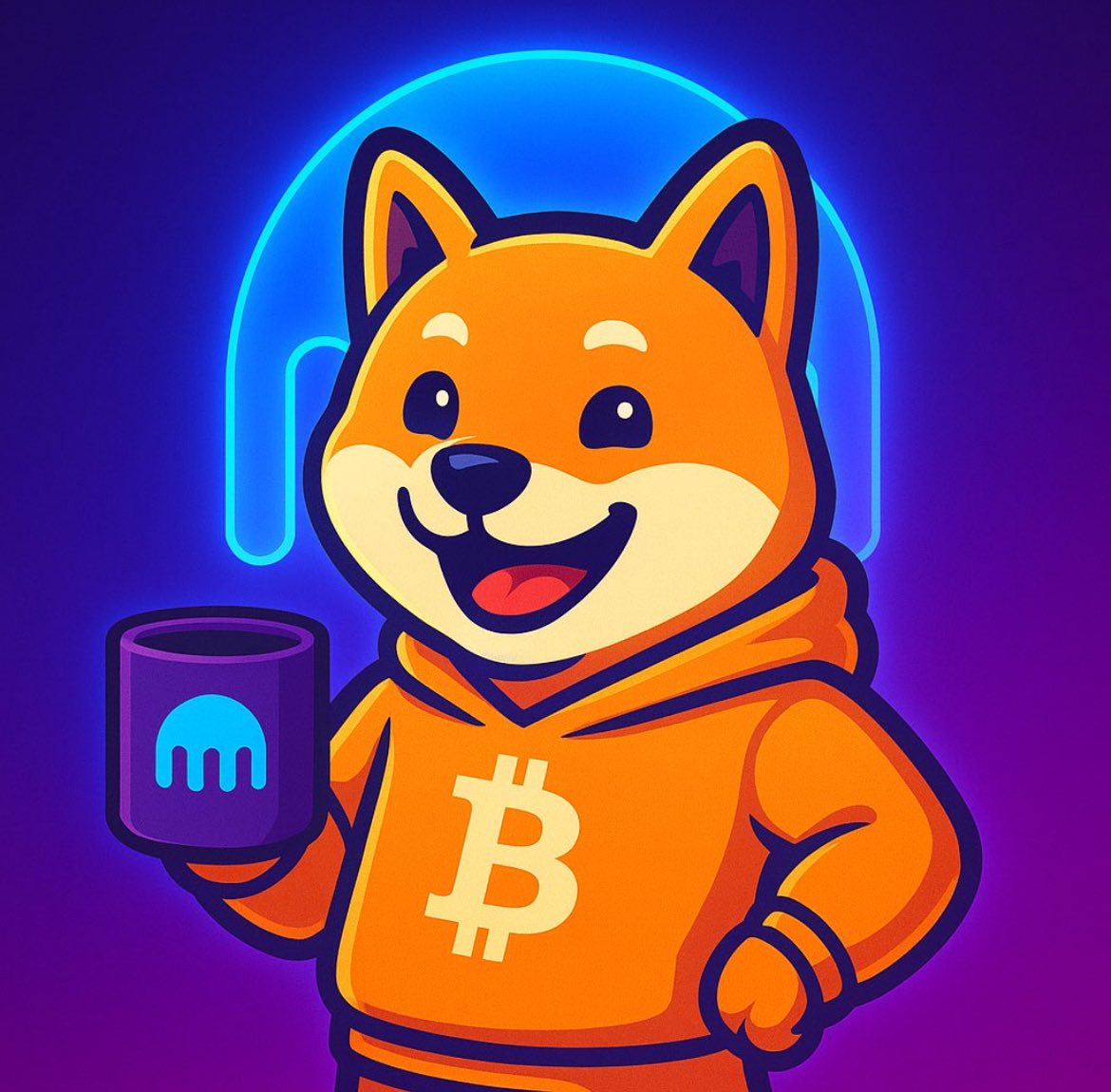 $DOG pulled up in full Bitcoin drip, grabbed a Kraken mug, and started brewing chaos. One sip in, and the memecoin game tilted—Ordinals erupting, Runes flying, $DOG unstoppable.