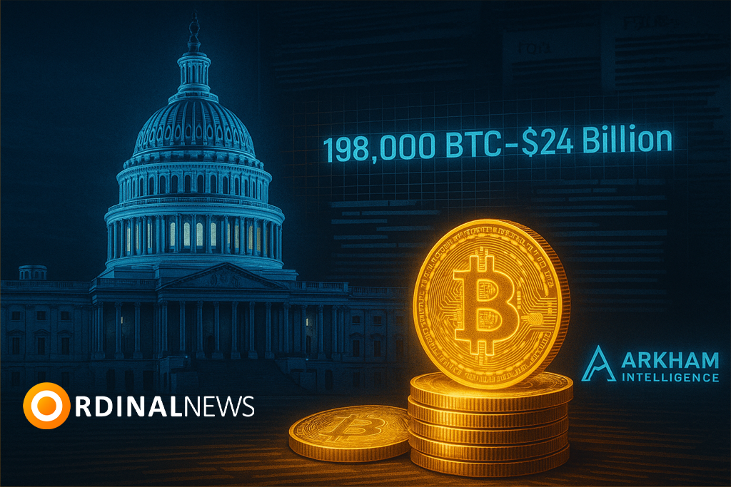 Arkham confirms US gov holds $24B in Bitcoin, debunking 85% sell-off rumor