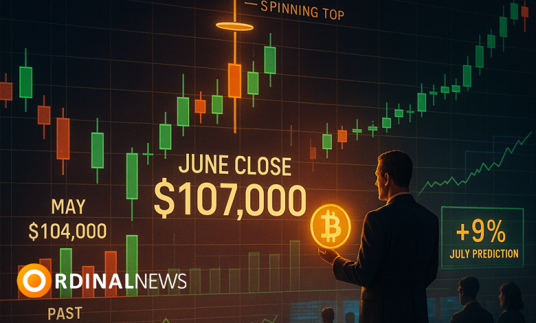 Bitcoin Closes June At Record $107K, Analysts Predict 9% July Surge