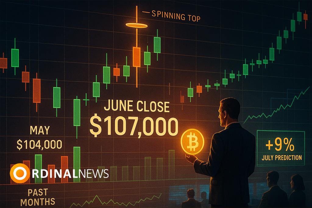 Bitcoin Closes June At Record $107K, Analysts Predict 9% July Surge