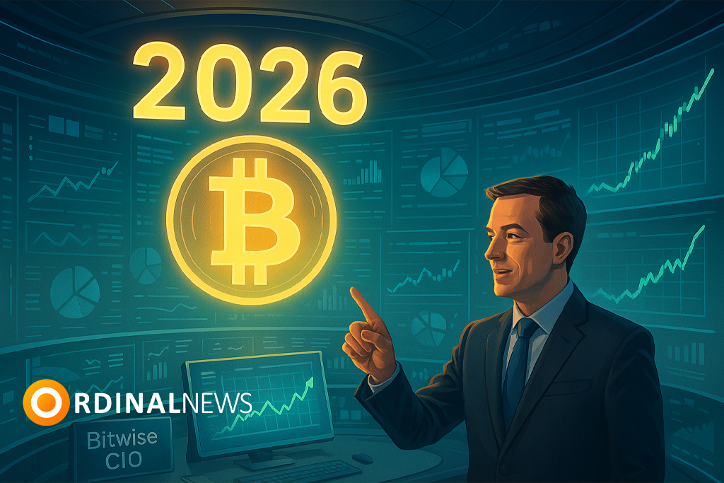 Bitwise CIO Predicts Bitcoin Bull Run in 2026, Breaking the 4-Year Cycle