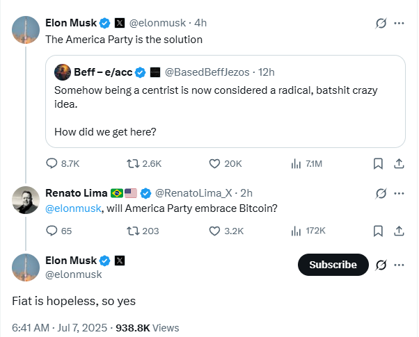 Source: Elon Musk