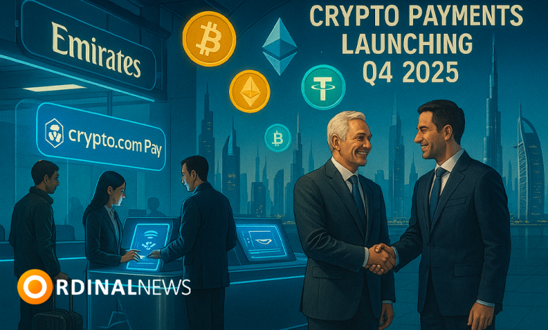 Emirates Partners With Crypto.com to Launch Crypto Payment Integration