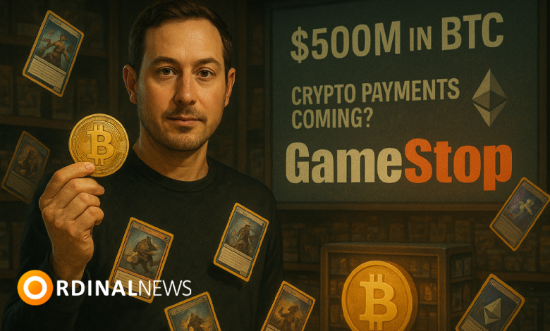 GameStop CEO Teases Crypto Payments, Says Bitcoin Buys Are Inflation Hedge