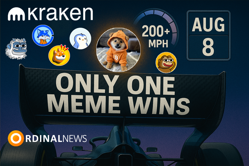 Kraken Launches Meme Coin Race: Which Token Will Hit the F1 Track?