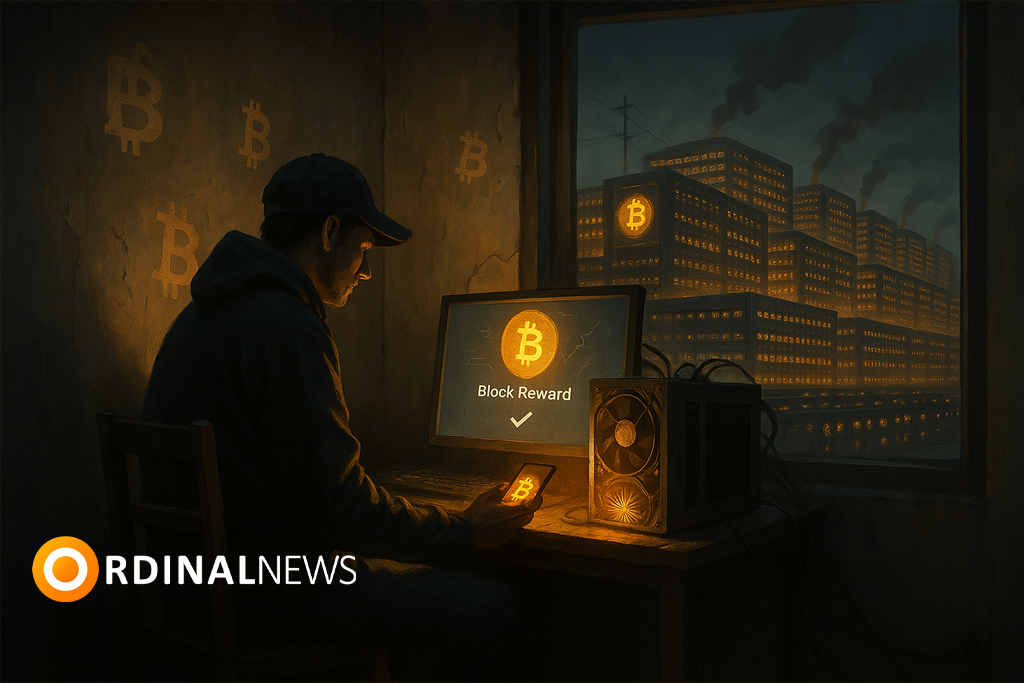Lone Bitcoin miner defies odds with $373K block reward