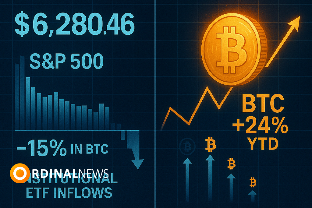 S&P 500 Hits Record High in USD, But Falls Sharply Against Bitcoin