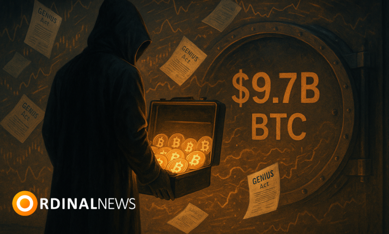 Satoshi-era $9.7B Bitcoin OG: Galaxy moves another $1.1B to exchanges