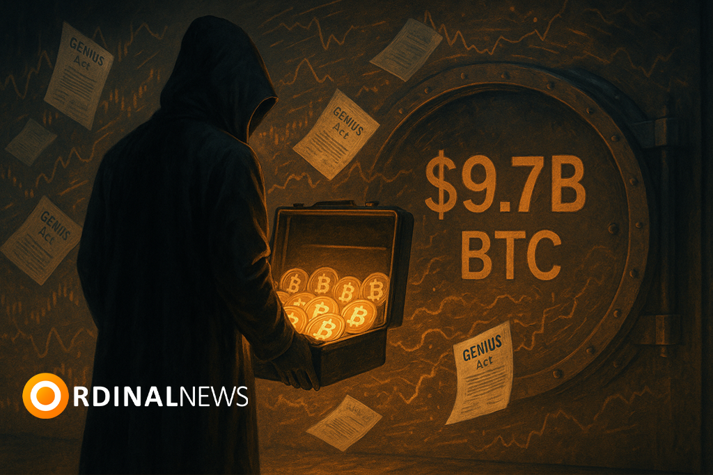 Satoshi-era $9.7B Bitcoin OG: Galaxy moves another $1.1B to exchanges