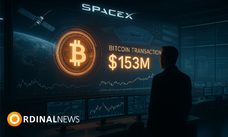 SpaceX makes $153M Bitcoin move after three years of silence