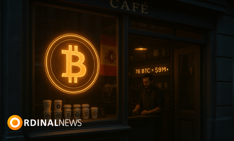 Vanadi Coffee adds two more Bitcoin as corporate reserves climb past $9M