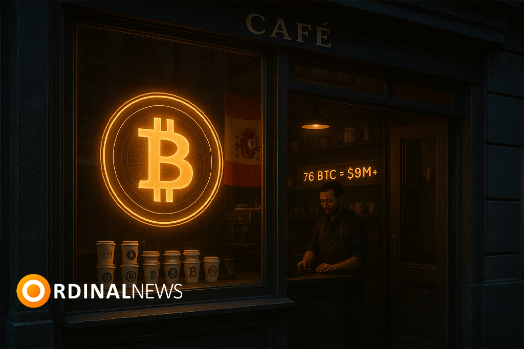 Vanadi Coffee adds two more Bitcoin as corporate reserves climb past $9M