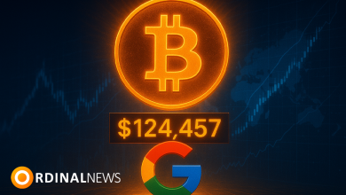 Bitcoin briefly overtakes Google’s market cap as price hits record $124K