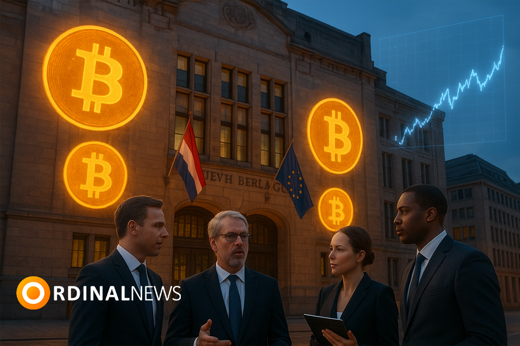 Dutch Firm Amdax Targets Bitcoin Treasury Listing on Euronext Amsterdam