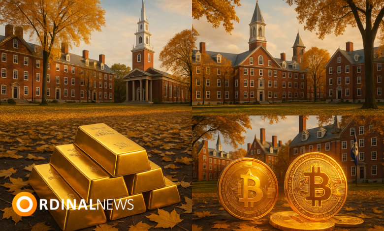 Harvard Swaps Gold for Bitcoin in $116M Endowment Move