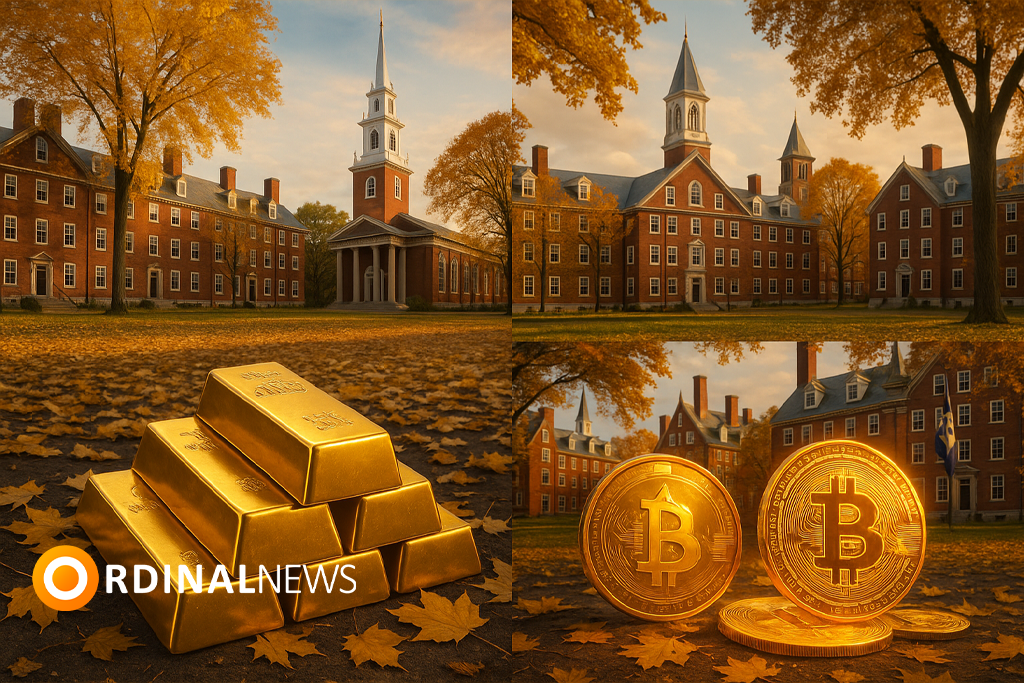 Harvard Swaps Gold for Bitcoin in $116M Endowment Move