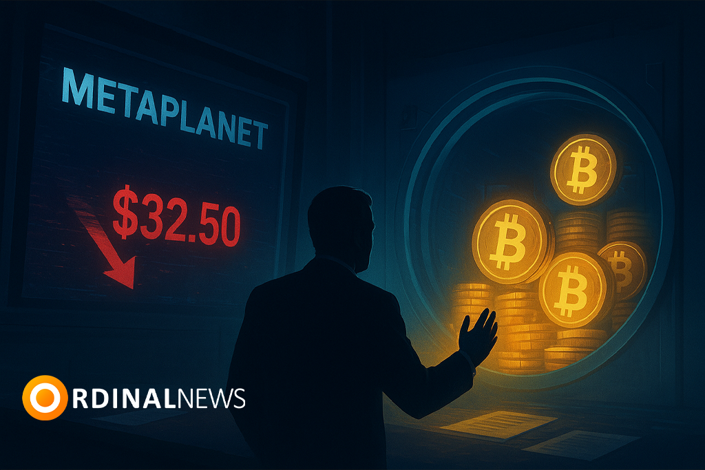 Metaplanet Battles Funding Strain as Stock Crashes Despite Bitcoin Bet