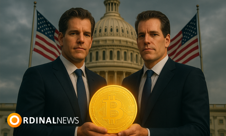 Winklevoss brothers send $21M in Bitcoin to pro-Trump political fund before midterms