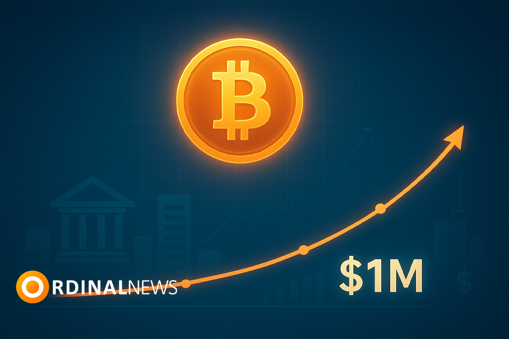 Analyst Predicts Bitcoin Could Drift To $1M Without Fireworks