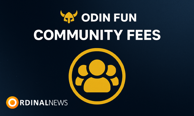 ODIN•FUN Unveils “Community Fees” Alongside Major Platform Upgrades