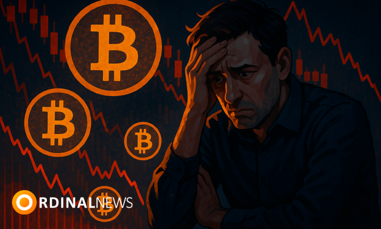 Crypto market fear rises as Bitcoin drops after Trump tariffs