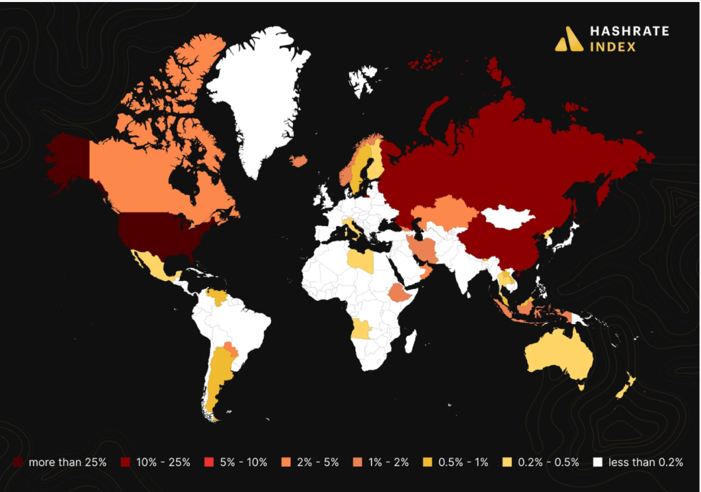 Global hashrate index. Source: Hashrateindex.com