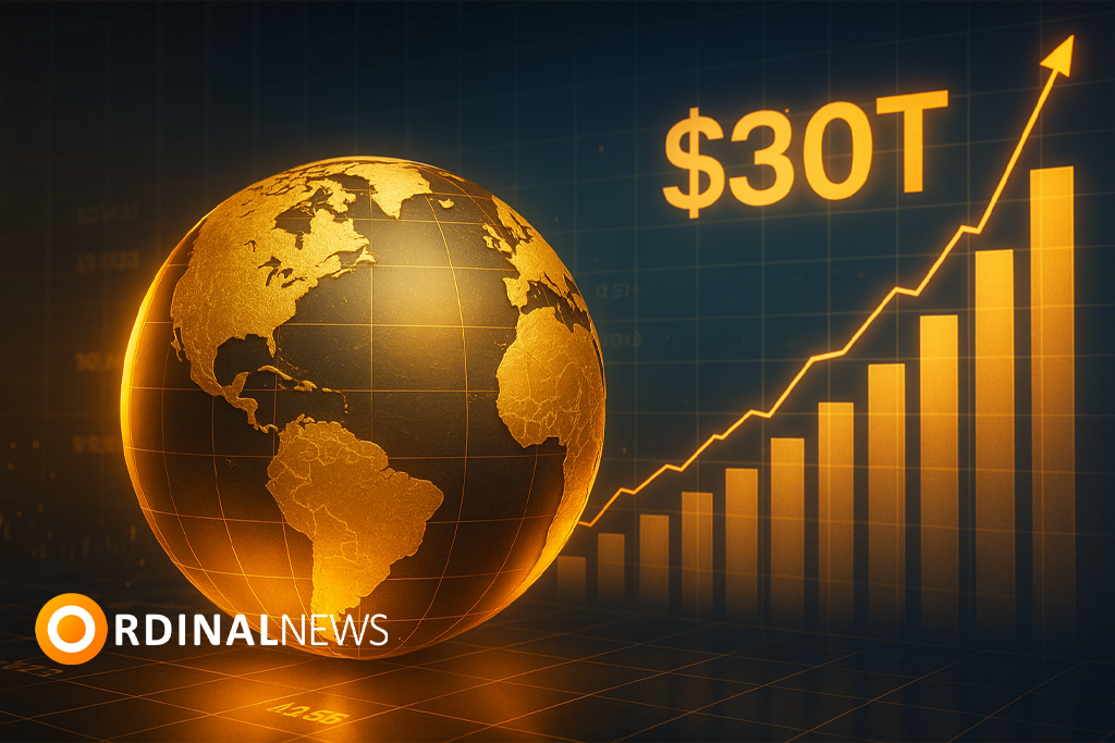 Gold market cap soars to $30T milestone